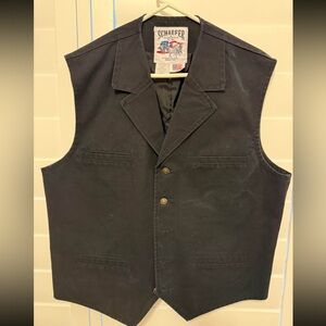 Schaefer Men’s Black Ranger Vest Size X